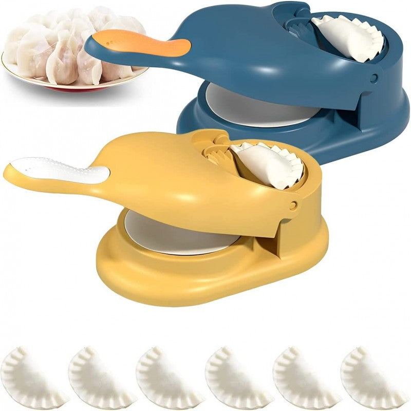 2-in-1 Dumpling & Samosa Maker | Dough Cutter Mold Press – Kitchen Tool ...