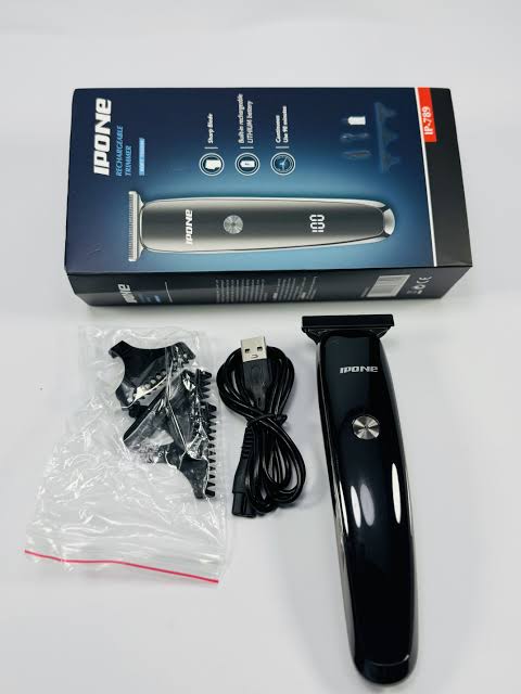 IPONE IP-789 Professional Rechargeable Hair Trimmer – Cordless Grooming for Men