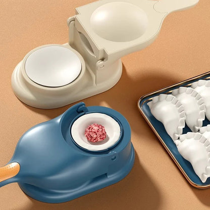 2-in-1 Dumpling & Samosa Maker – Dough Cutter & Mold Press for Perfect Dumplings