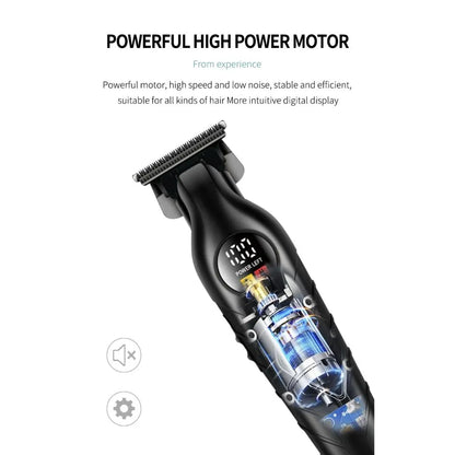 DL-1767 Professional Rechargeable Hair Clipper – Cordless Beard & Hair Trimmer with Adjustable Length