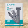 DALING DL-9218 3-in-1 Men's Grooming Kit – Rechargeable Hair Clipper, Shaver & Beard Trimmer