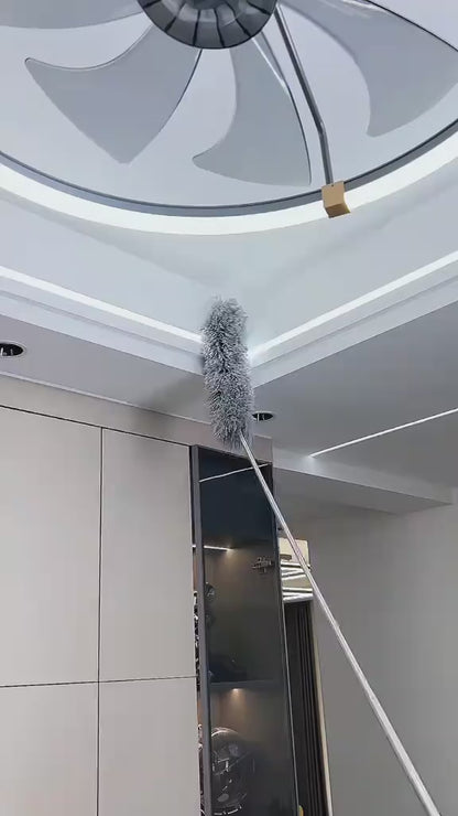 Microfiber Duster with Extension Pole – Ceiling Fan & High Ceiling Cleaner